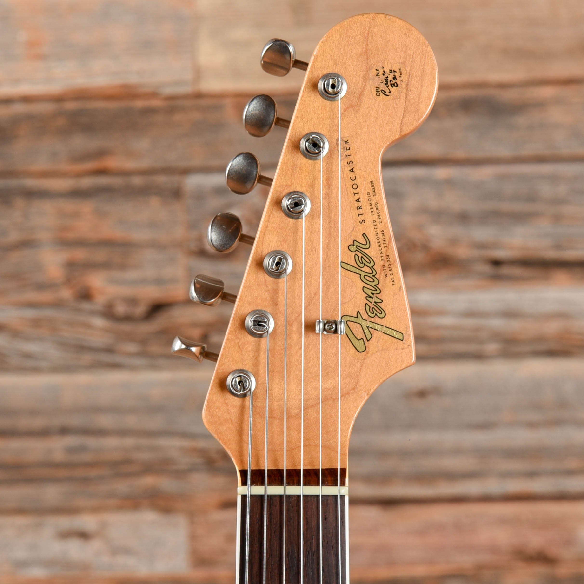 Fender Custom Shop Master Design Mark Kendrick 1965 Stratocaster Relic Lake Placid Blue 2004 Electric Guitars / Solid Body