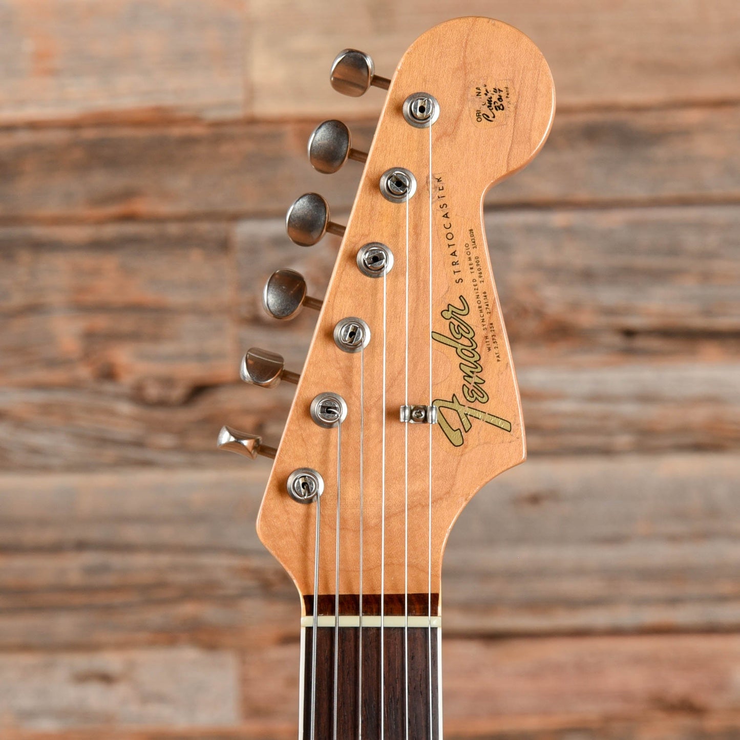 Fender Custom Shop Master Design Mark Kendrick 1965 Stratocaster Relic Lake Placid Blue 2004 Electric Guitars / Solid Body