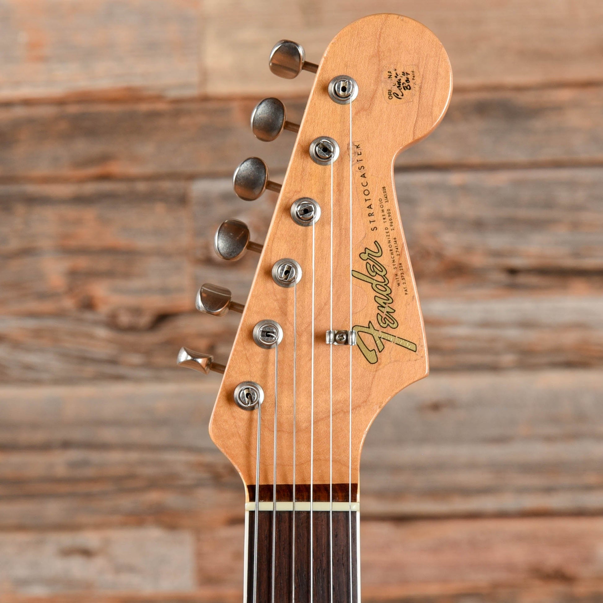 Fender Custom Shop Master Design Mark Kendrick 1965 Stratocaster Relic Lake Placid Blue 2004 Electric Guitars / Solid Body