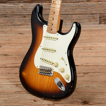Fender Custom Shop Masterbuilt Greg Fessler '55 Stratocaster Journeyman Relic Sunburst 2016 Electric Guitars / Solid Body
