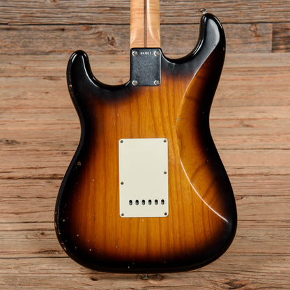 Fender Custom Shop Masterbuilt Greg Fessler '55 Stratocaster Journeyman Relic Sunburst 2016 Electric Guitars / Solid Body