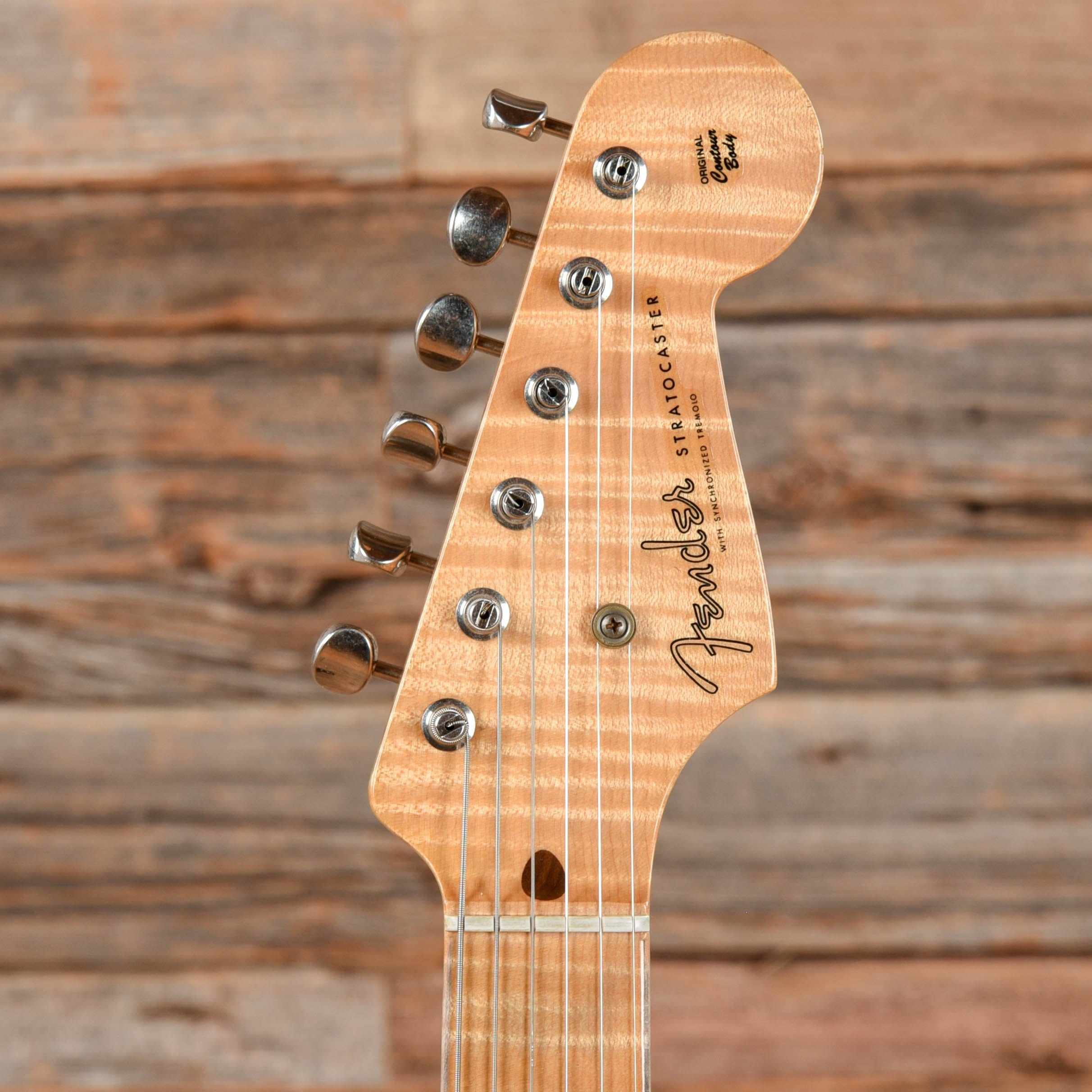 Fender Custom Shop Masterbuilt Greg Fessler '55 Stratocaster Journeyman Relic Sunburst 2016 Electric Guitars / Solid Body