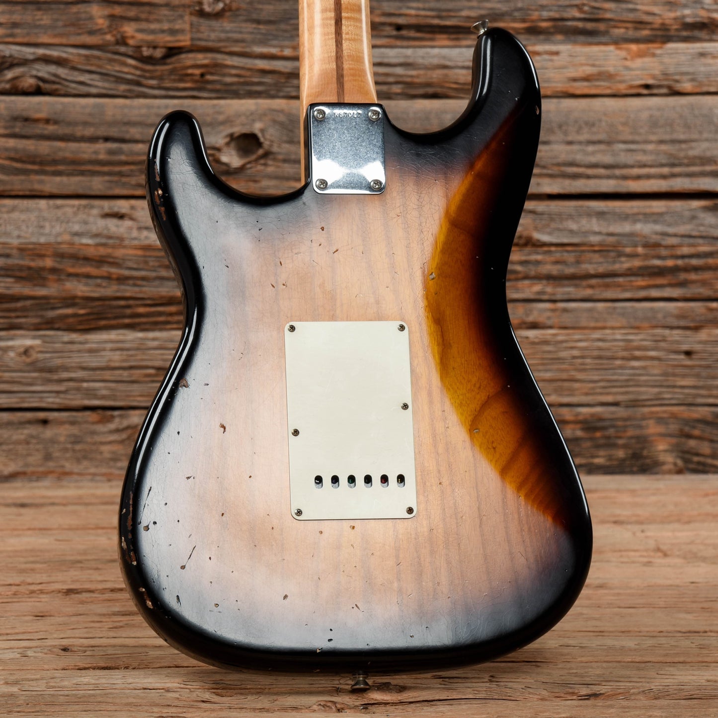 Fender Custom Shop Masterbuilt Greg Fessler '55 Stratocaster Journeyman Relic Sunburst 2016 Electric Guitars / Solid Body