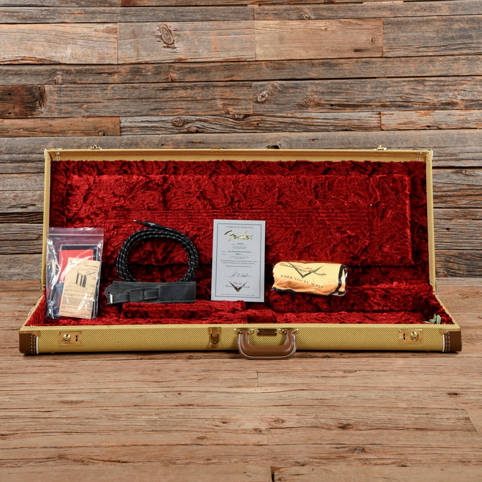 Fender Custom Shop Masterbuilt Greg Fessler '55 Stratocaster Journeyman Relic Sunburst 2016 Electric Guitars / Solid Body