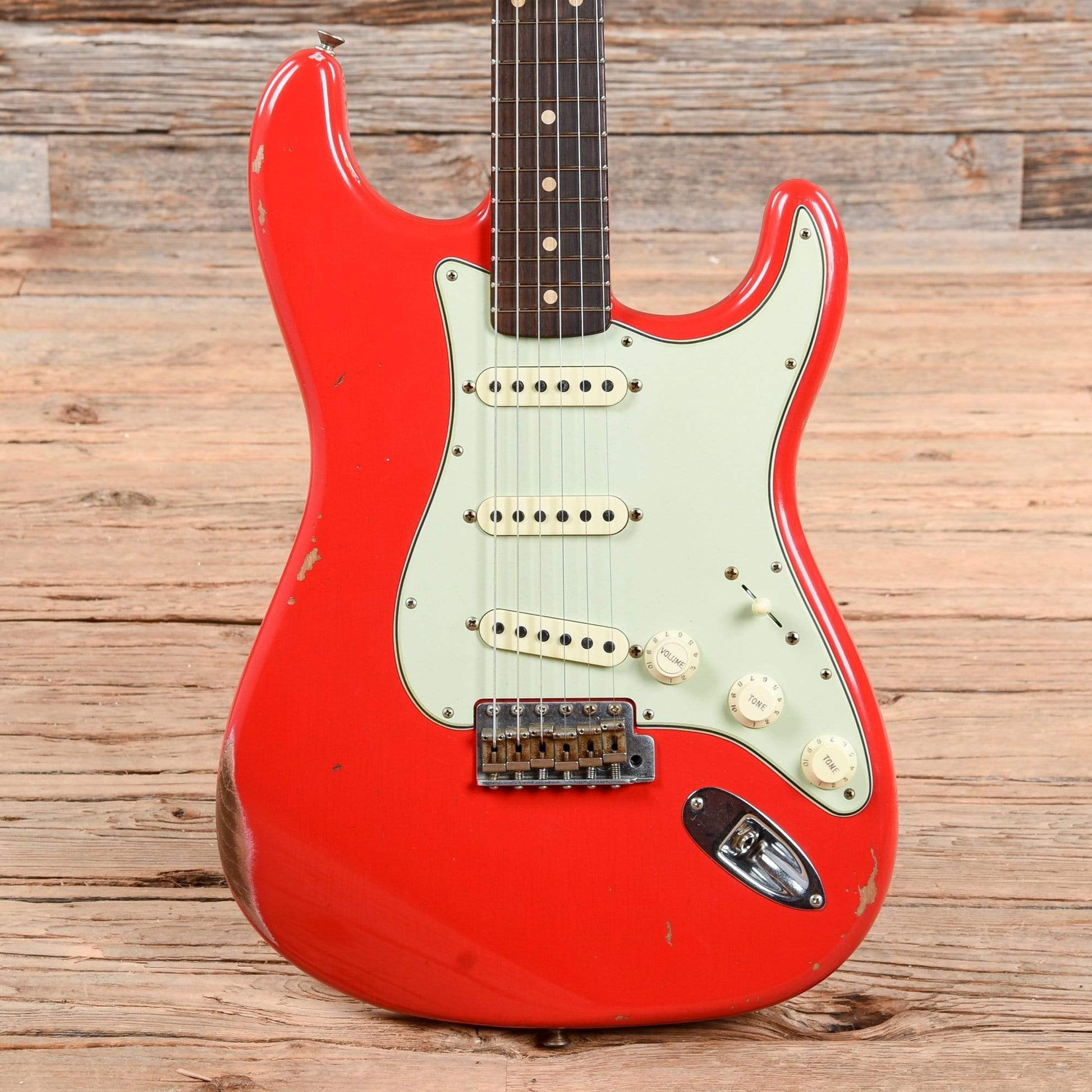 Fender Custom Shop MVP 1960 Stratocaster Relic Hot Rod Red 2020 Electric Guitars / Solid Body
