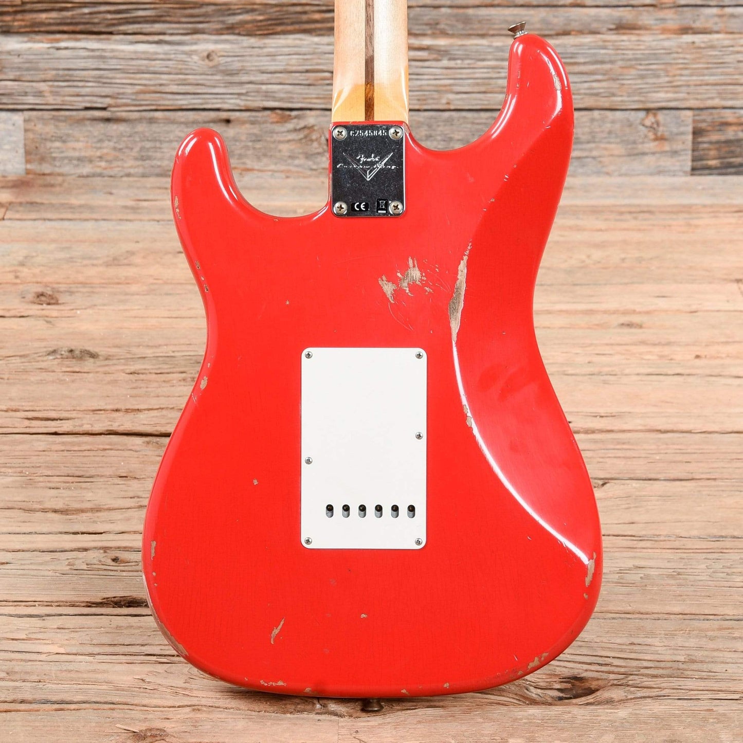 Fender Custom Shop MVP 1960 Stratocaster Relic Hot Rod Red 2020 Electric Guitars / Solid Body