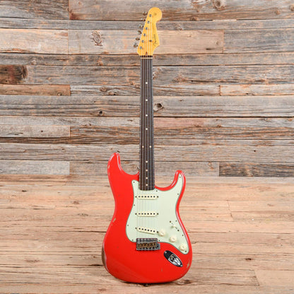 Fender Custom Shop MVP 1960 Stratocaster Relic Hot Rod Red 2020 Electric Guitars / Solid Body