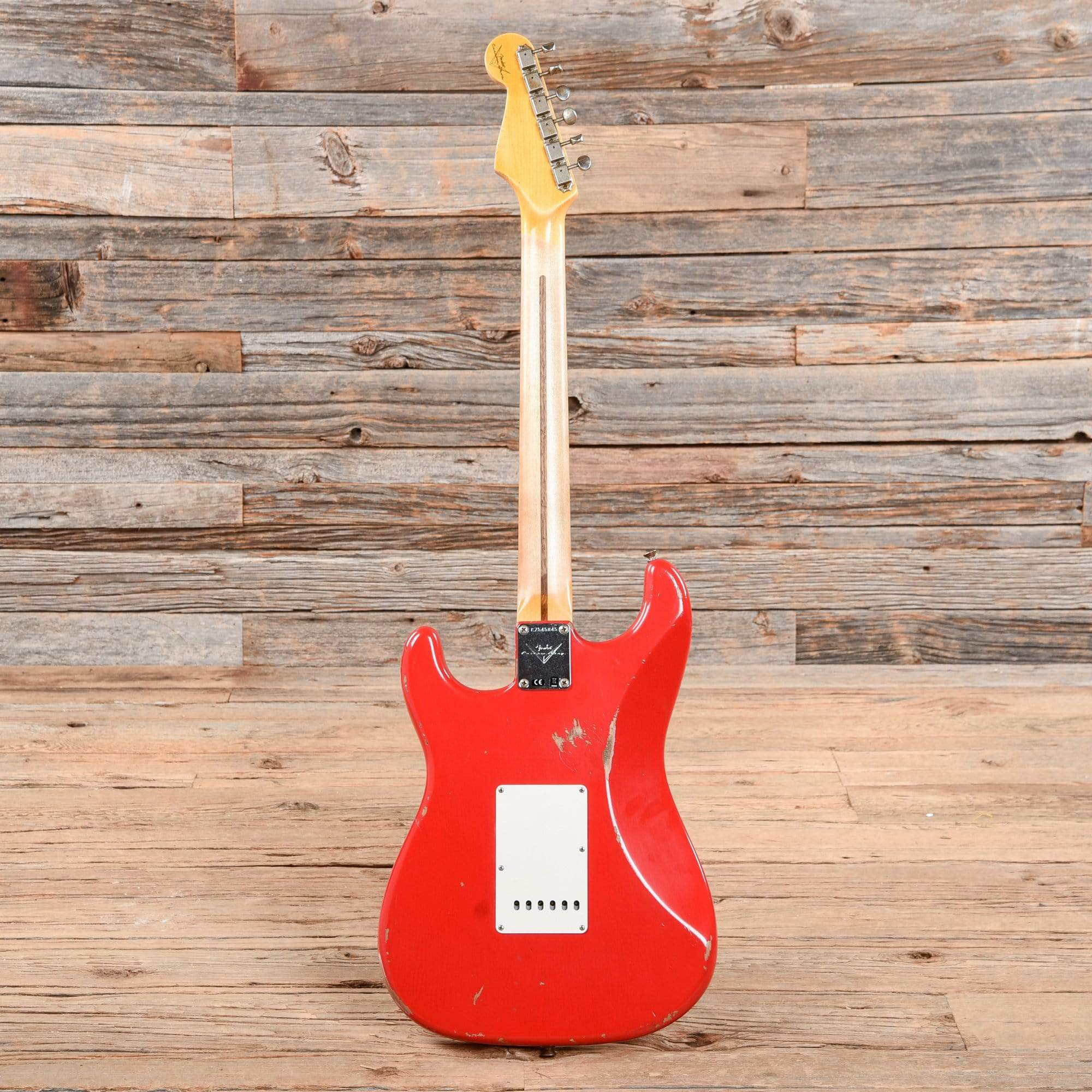 Fender Custom Shop MVP 1960 Stratocaster Relic Hot Rod Red 2020 Electric Guitars / Solid Body