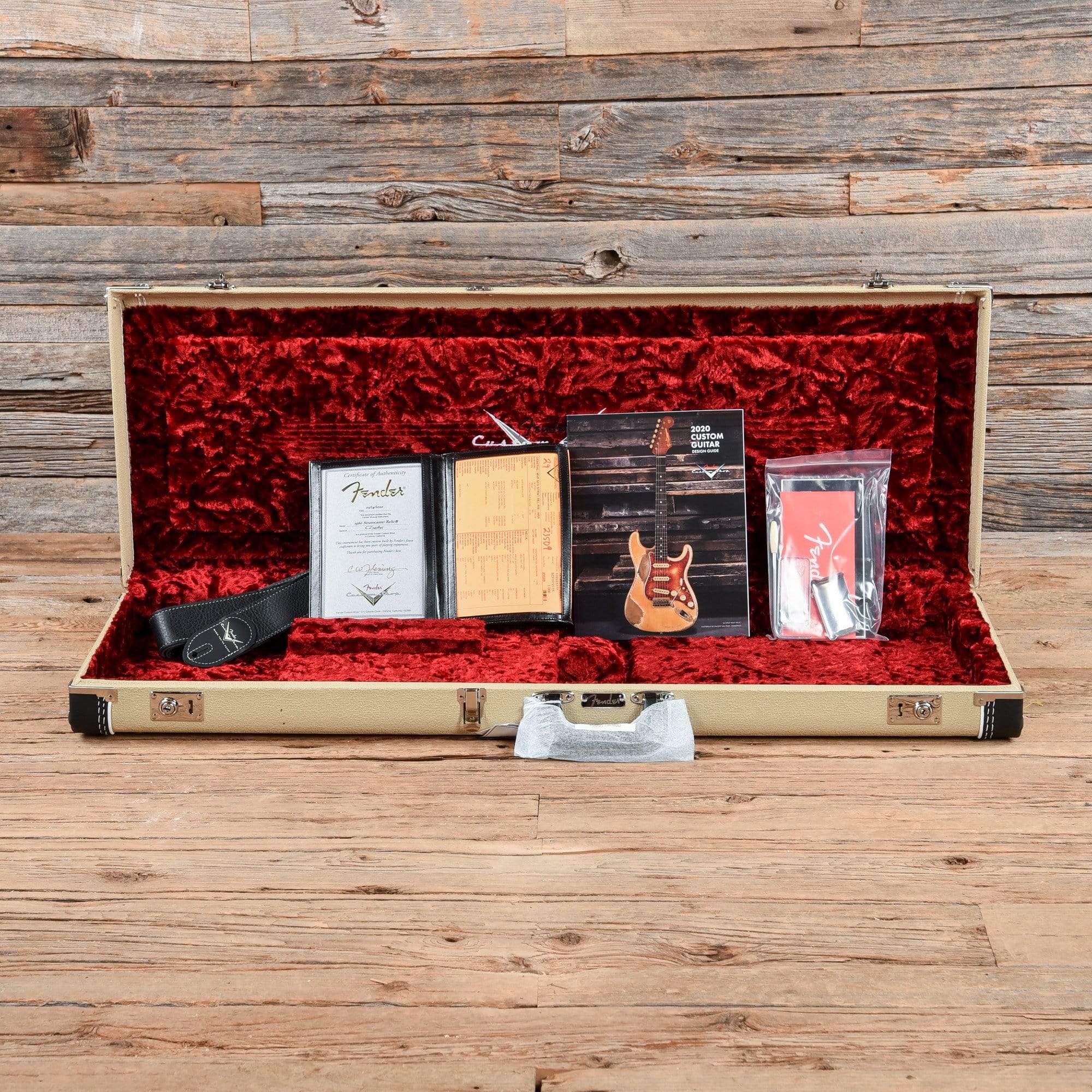 Fender Custom Shop MVP 1960 Stratocaster Relic Hot Rod Red 2020 Electric Guitars / Solid Body