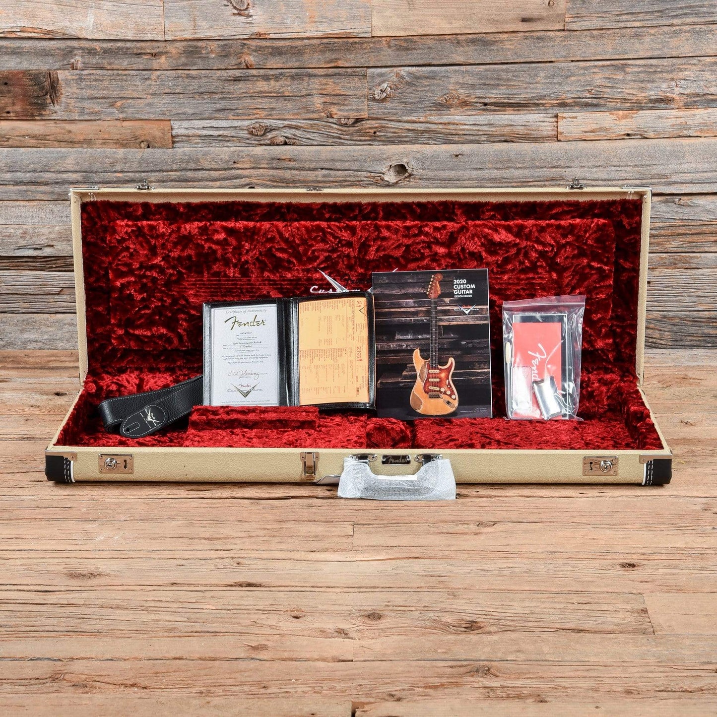 Fender Custom Shop MVP 1960 Stratocaster Relic Hot Rod Red 2020 Electric Guitars / Solid Body