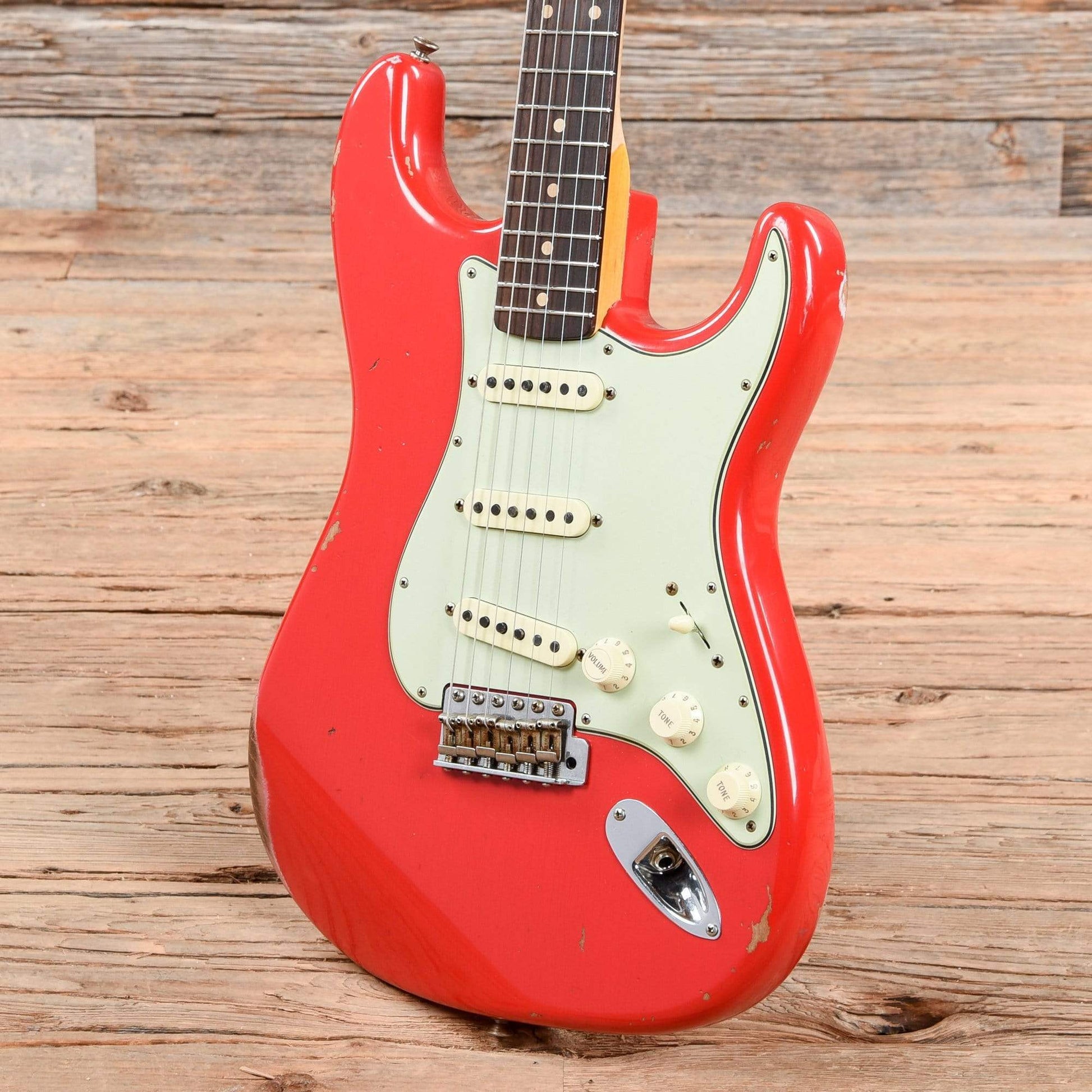 Fender Custom Shop MVP 1960 Stratocaster Relic Hot Rod Red 2020 Electric Guitars / Solid Body