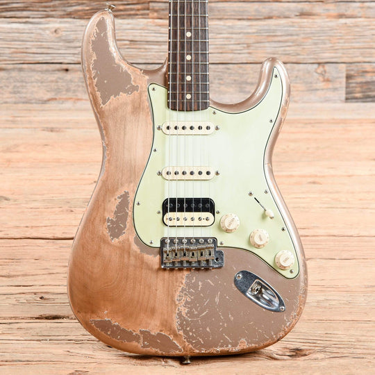 Fender Custom Shop MVP 60's Stratocaster HSS Relic Shoreline Gold 2019 Electric Guitars / Solid Body