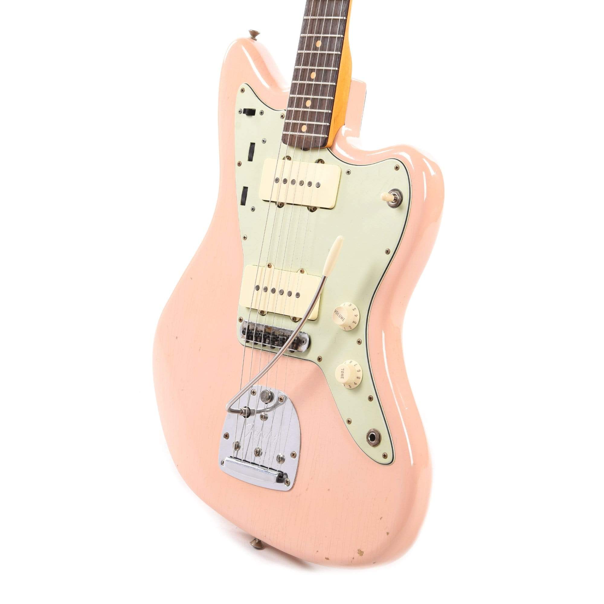 Fender Custom Shop NAMM Limited 1963 Jazzmaster Journeyman Relic Aged Shell Pink Electric Guitars / Solid Body