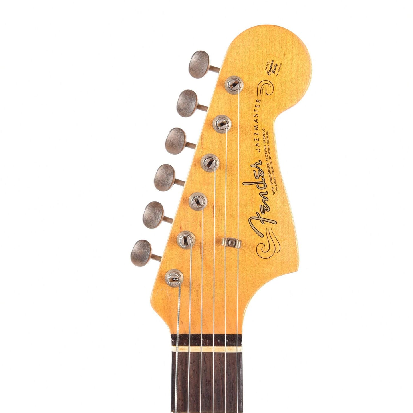 Fender Custom Shop NAMM Limited 1963 Jazzmaster Journeyman Relic Aged Shell Pink Electric Guitars / Solid Body