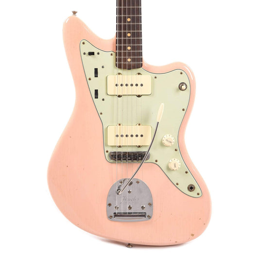 Fender Custom Shop NAMM Limited 1963 Jazzmaster Journeyman Relic Aged Shell Pink Electric Guitars / Solid Body
