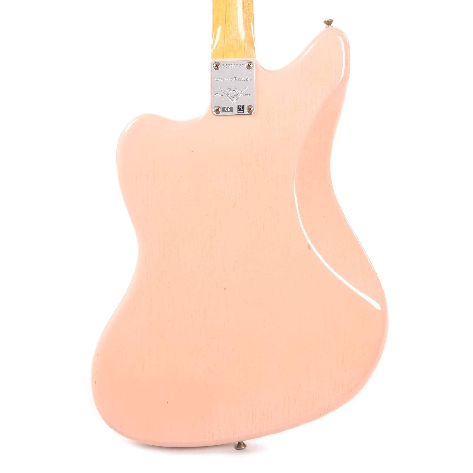 Fender Custom Shop NAMM Limited 1963 Jazzmaster Journeyman Relic Aged Shell Pink Electric Guitars / Solid Body