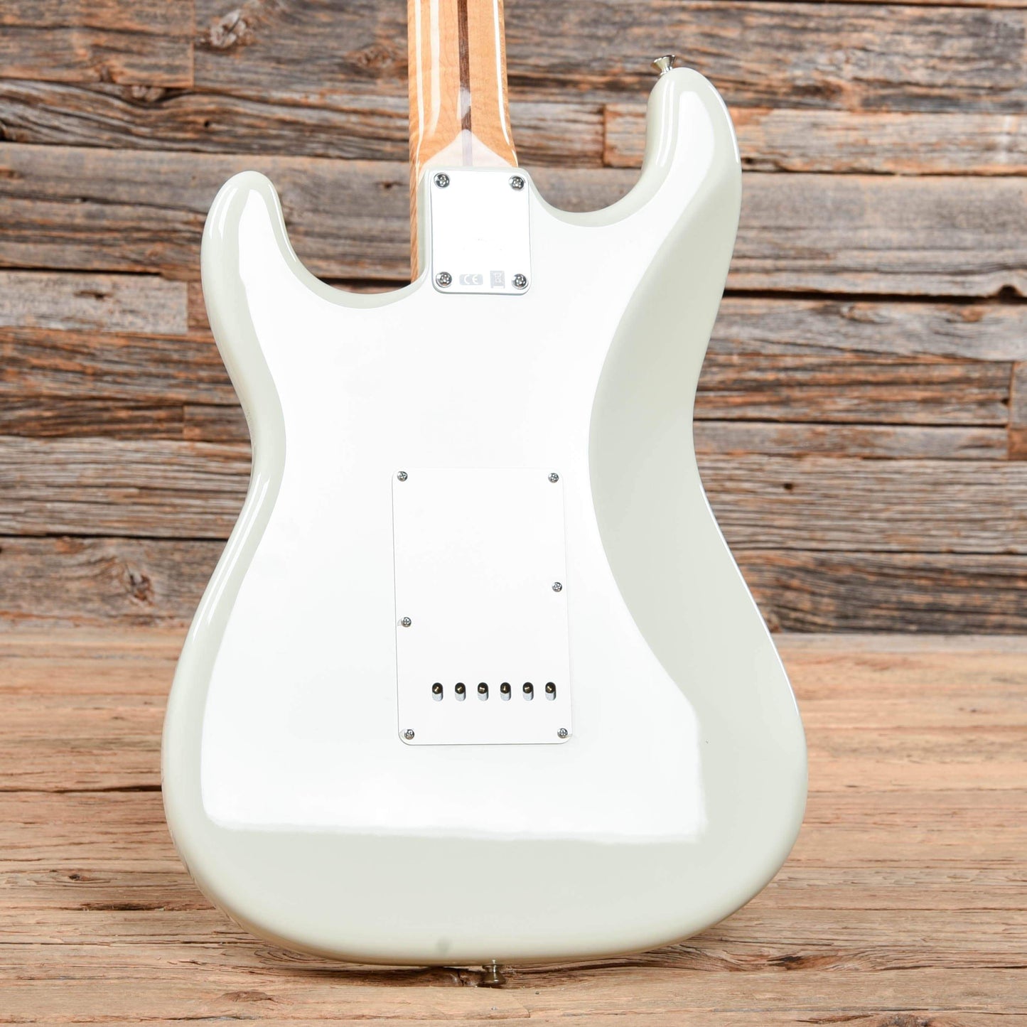 Fender Custom Shop NAMM Limited American Custom Stratocaster w/Flamed Maple Neck Olympic White 2020 Electric Guitars / Solid Body