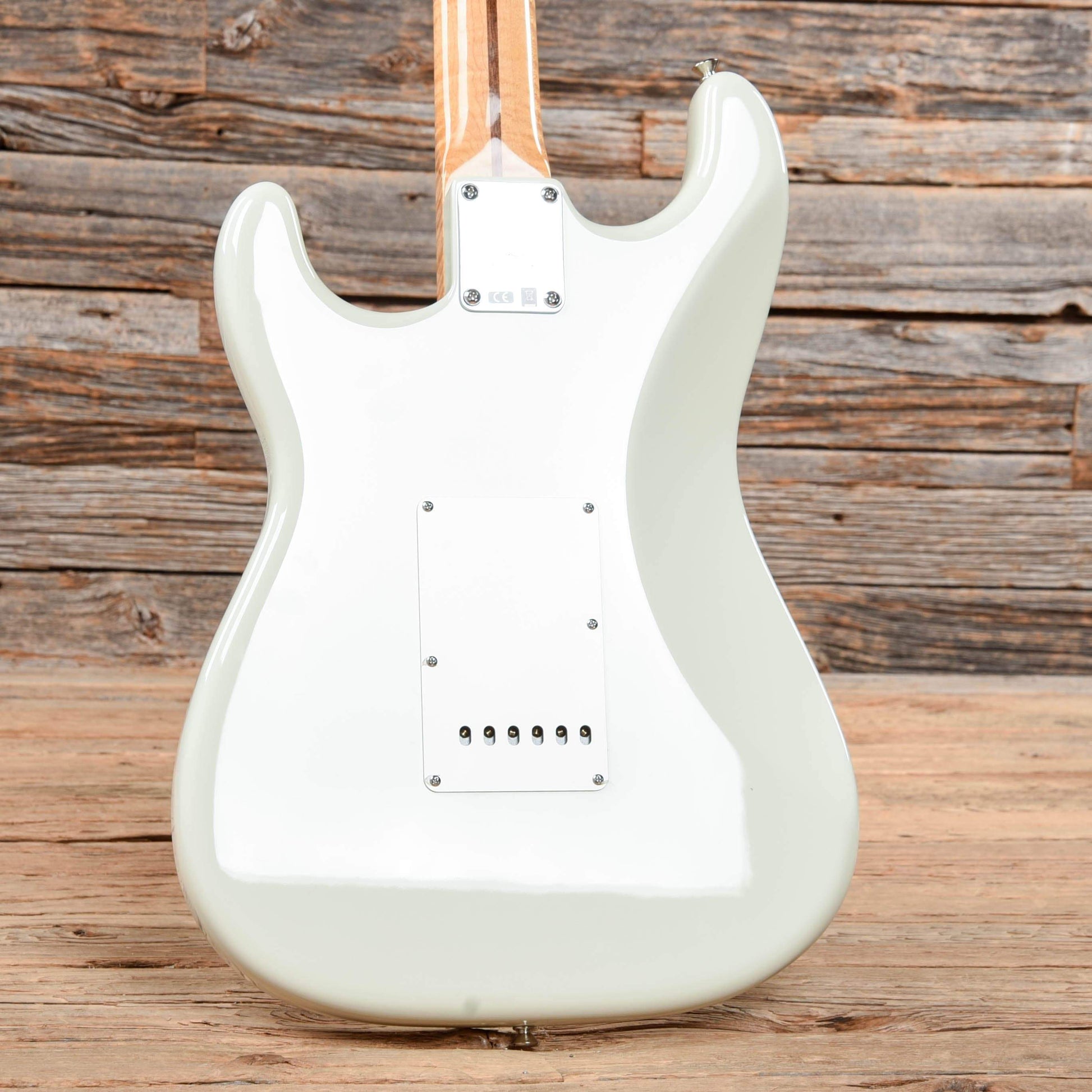 Fender Custom Shop NAMM Limited American Custom Stratocaster w/Flamed Maple Neck Olympic White 2020 Electric Guitars / Solid Body