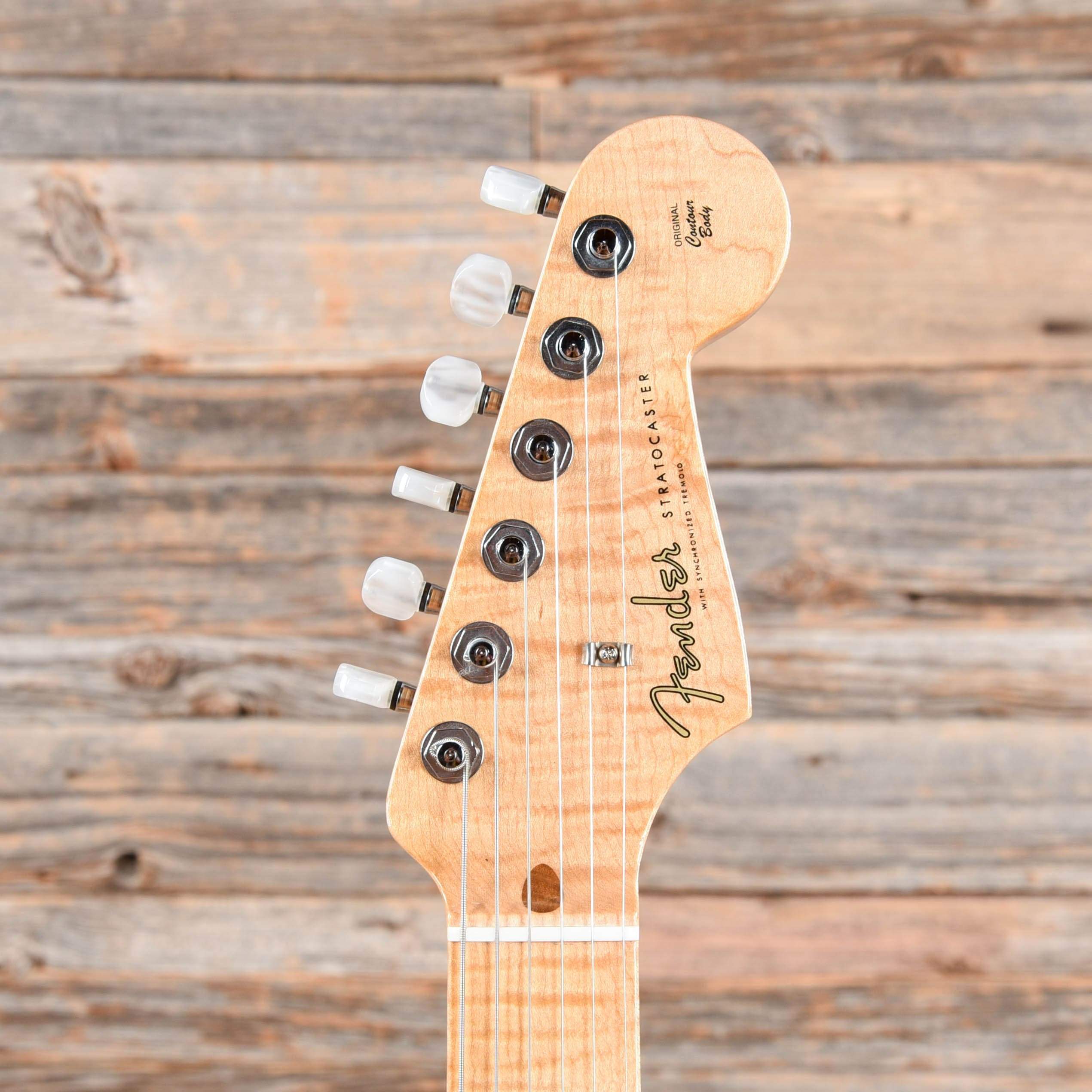 Fender Custom Shop NAMM Limited American Custom Stratocaster w/Flamed Maple Neck Olympic White 2020 Electric Guitars / Solid Body