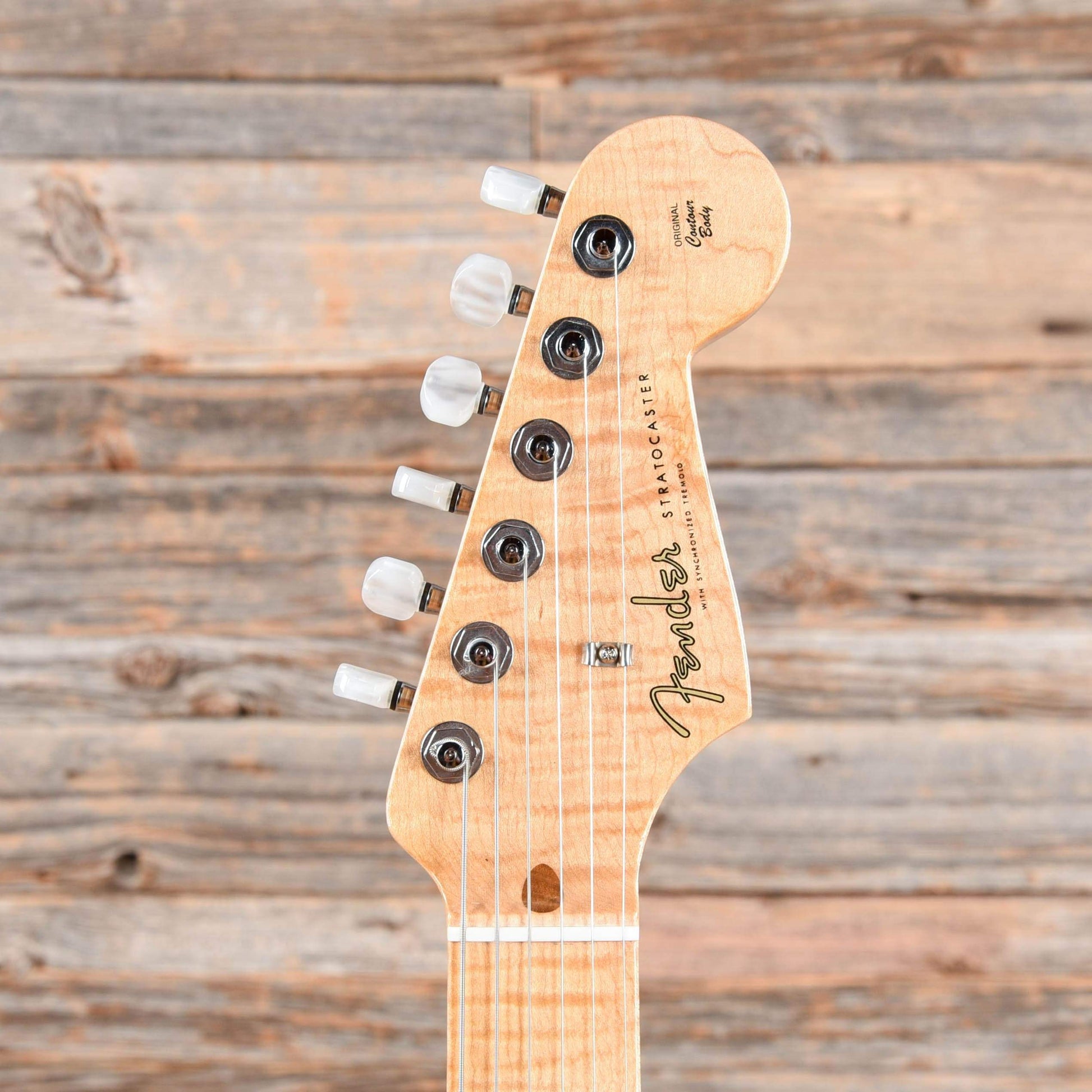 Fender Custom Shop NAMM Limited American Custom Stratocaster w/Flamed Maple Neck Olympic White 2020 Electric Guitars / Solid Body