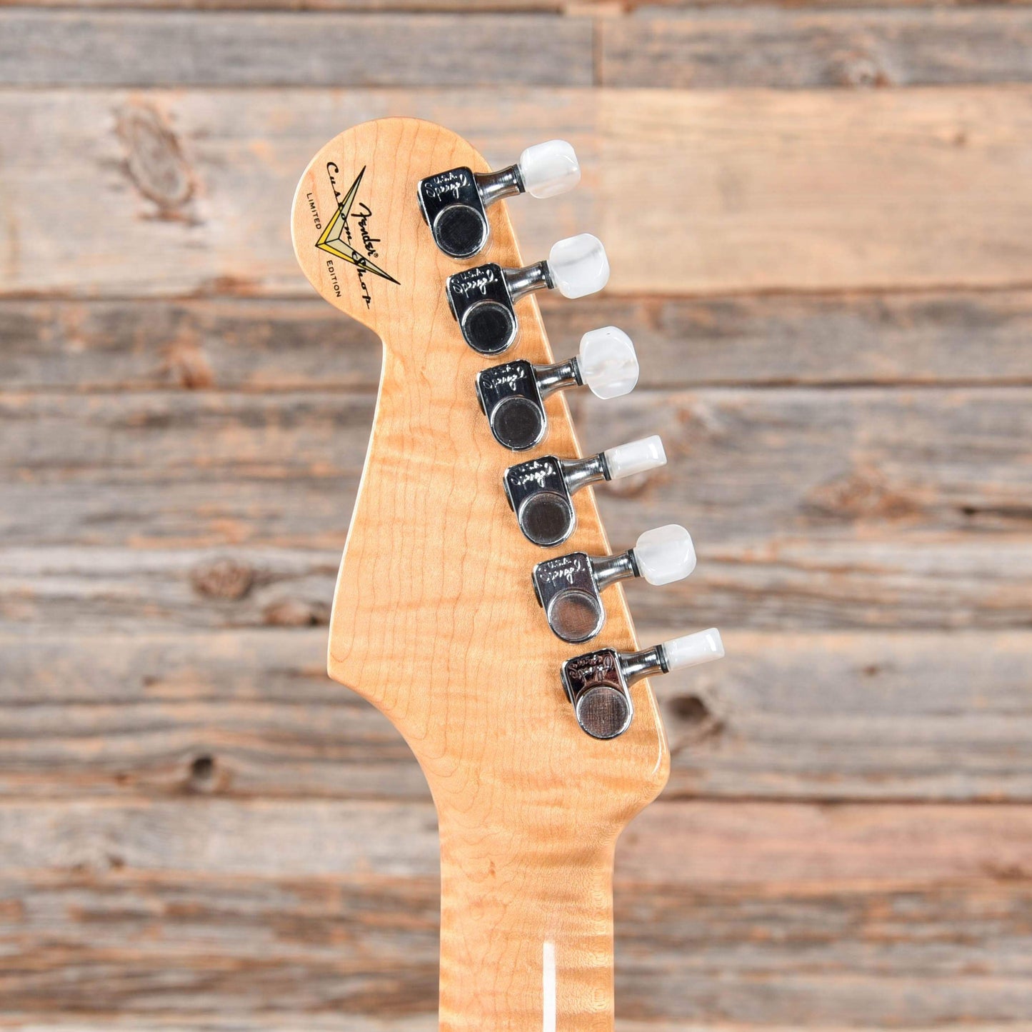 Fender Custom Shop NAMM Limited American Custom Stratocaster w/Flamed Maple Neck Olympic White 2020 Electric Guitars / Solid Body