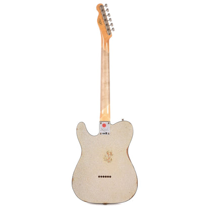Fender Custom Shop NAMM Limited Edition 1963 Telecaster Custom Relic Aged Silver Sparkle Electric Guitars / Solid Body
