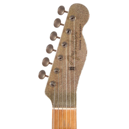 Fender Custom Shop NAMM Limited Edition 1963 Telecaster Custom Relic Aged Silver Sparkle Electric Guitars / Solid Body