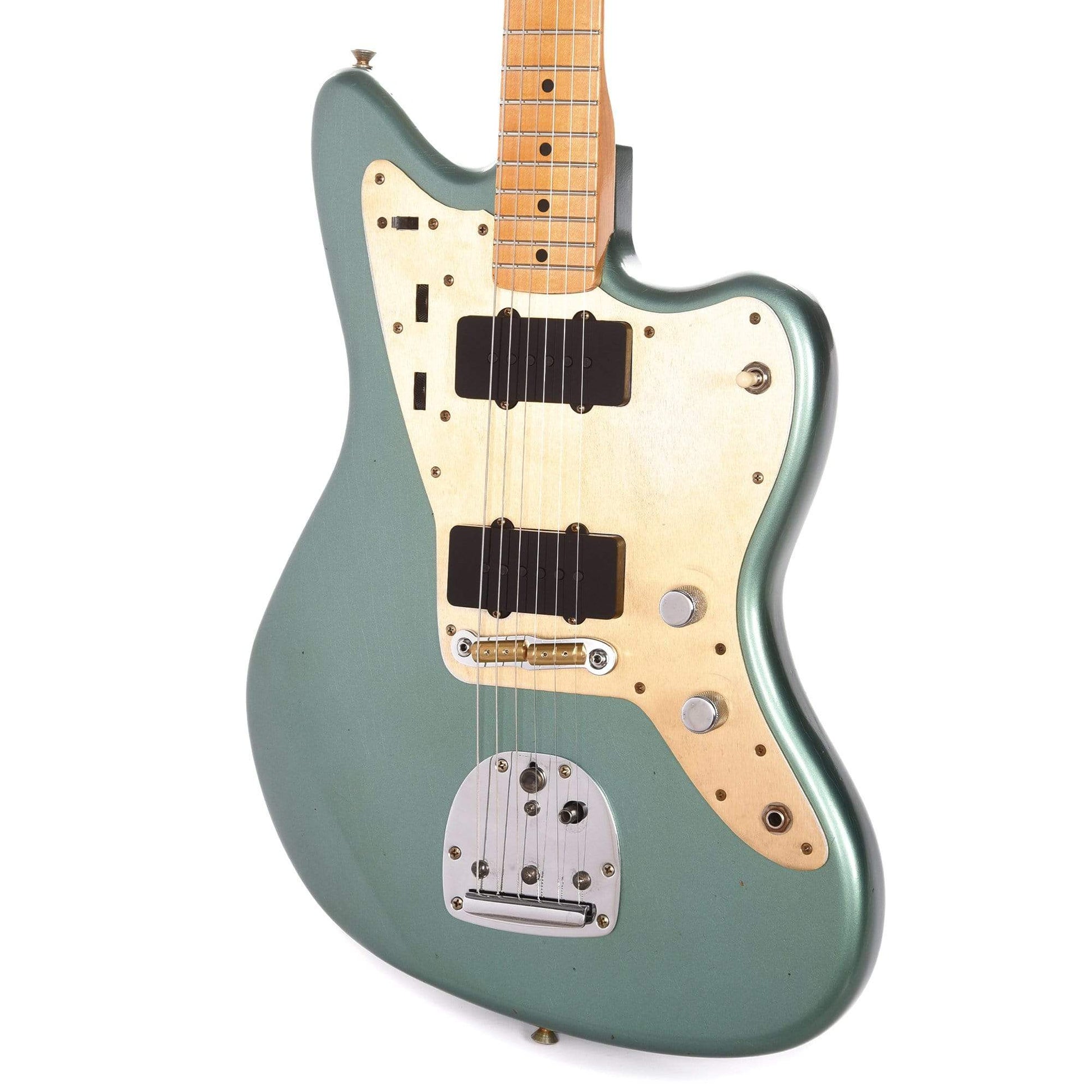 Fender Custom Shop NAMM Limited Edition Vintage Custom 1958 Jazzmaster Journeyman Relic Faded/Aged Sherwood Green Metallic USED Electric Guitars / Solid Body
