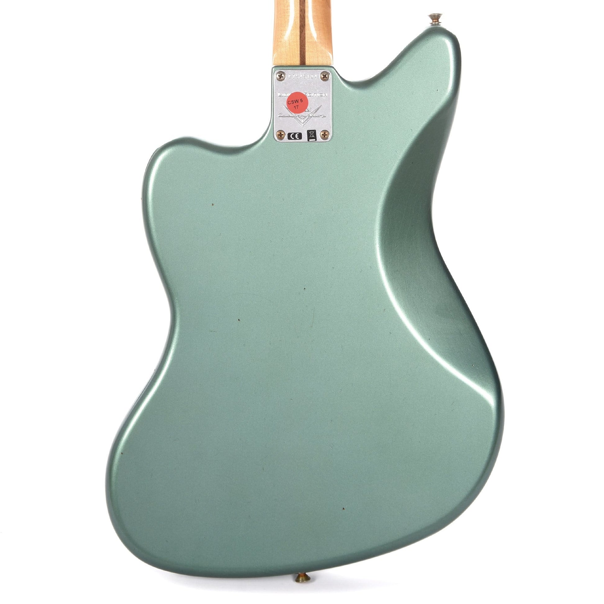 Fender Custom Shop NAMM Limited Edition Vintage Custom 1958 Jazzmaster Journeyman Relic Faded/Aged Sherwood Green Metallic USED Electric Guitars / Solid Body