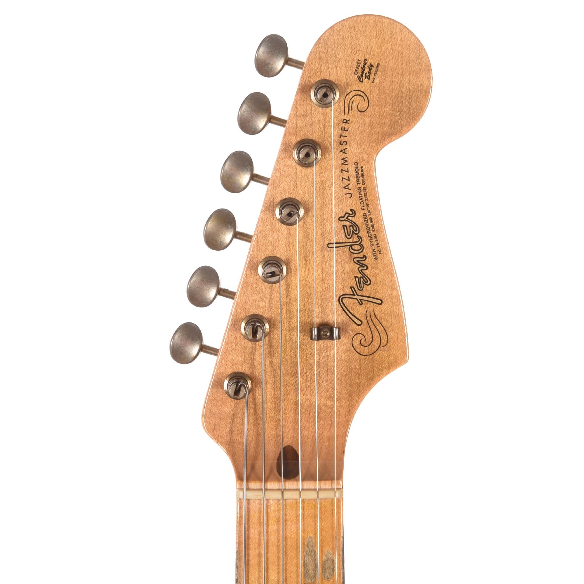 Fender Custom Shop NAMM Limited Edition Vintage Custom 1958 Jazzmaster Journeyman Relic Faded/Aged Sherwood Green Metallic USED Electric Guitars / Solid Body