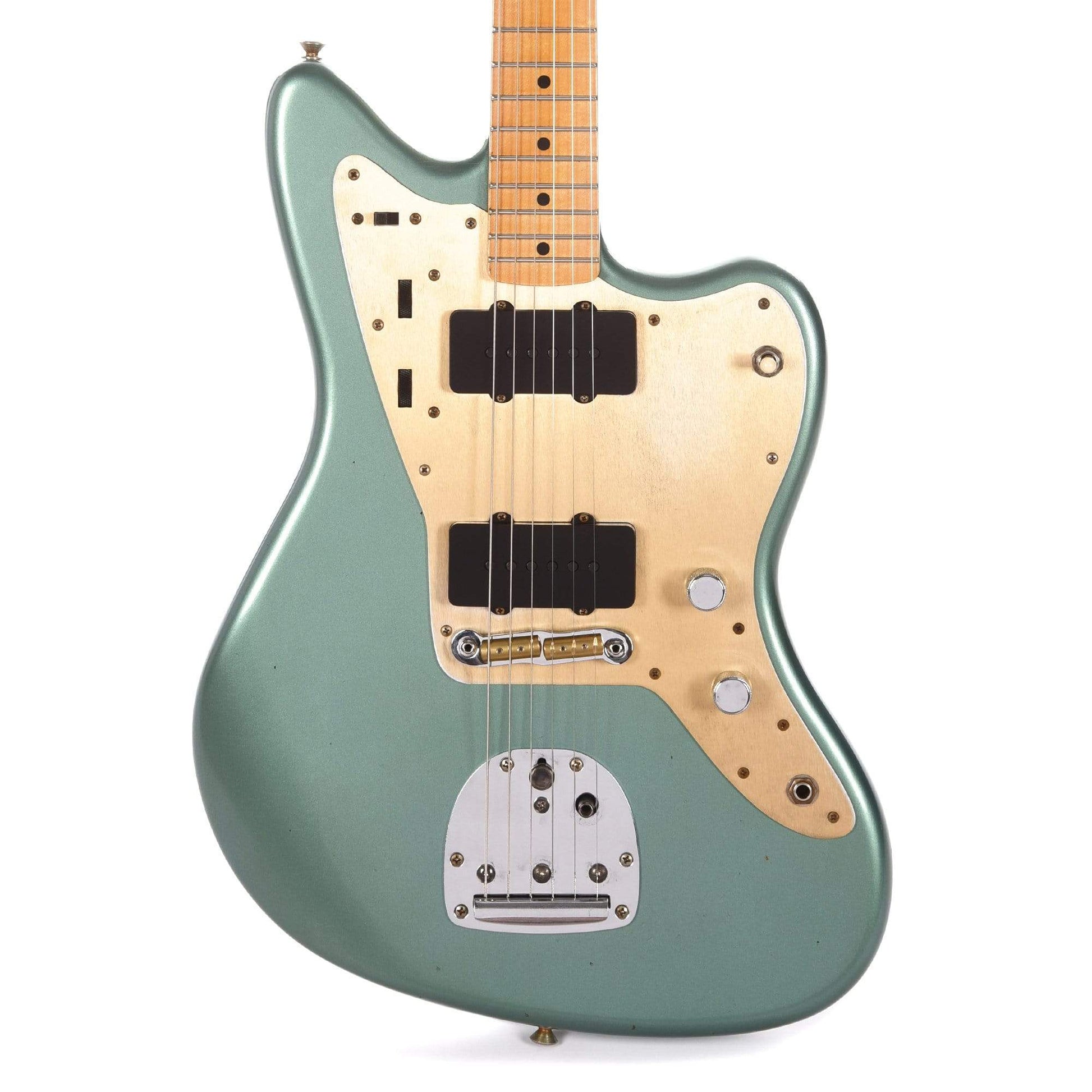 Fender Custom Shop NAMM Limited Edition Vintage Custom 1958 Jazzmaster Journeyman Relic Faded/Aged Sherwood Green Metallic USED Electric Guitars / Solid Body