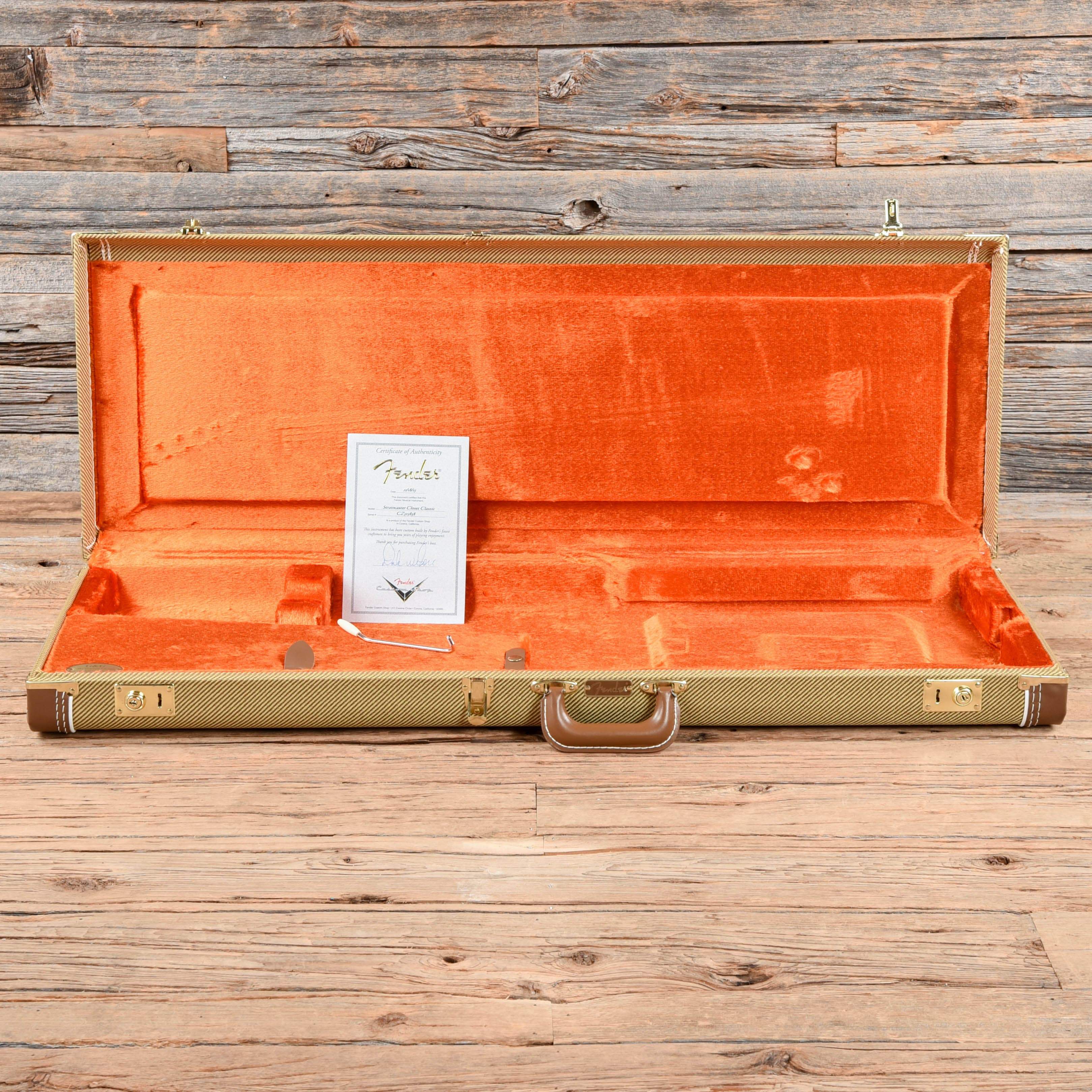 Fender Custom Shop Okume Stratocaster Closet Classic Masterbuilt by Dale Wilson 2-Tone Sunburst 2015 Electric Guitars / Solid Body