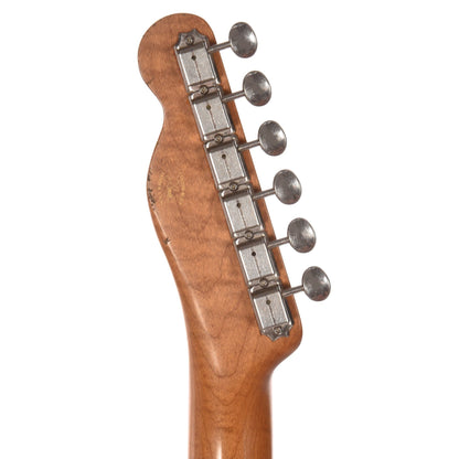 Fender Custom Shop P-90 Telecaster Journeyman Relic Baltic Blue/Transparent Walnut Back Master Built by Jason Smith Electric Guitars / Solid Body