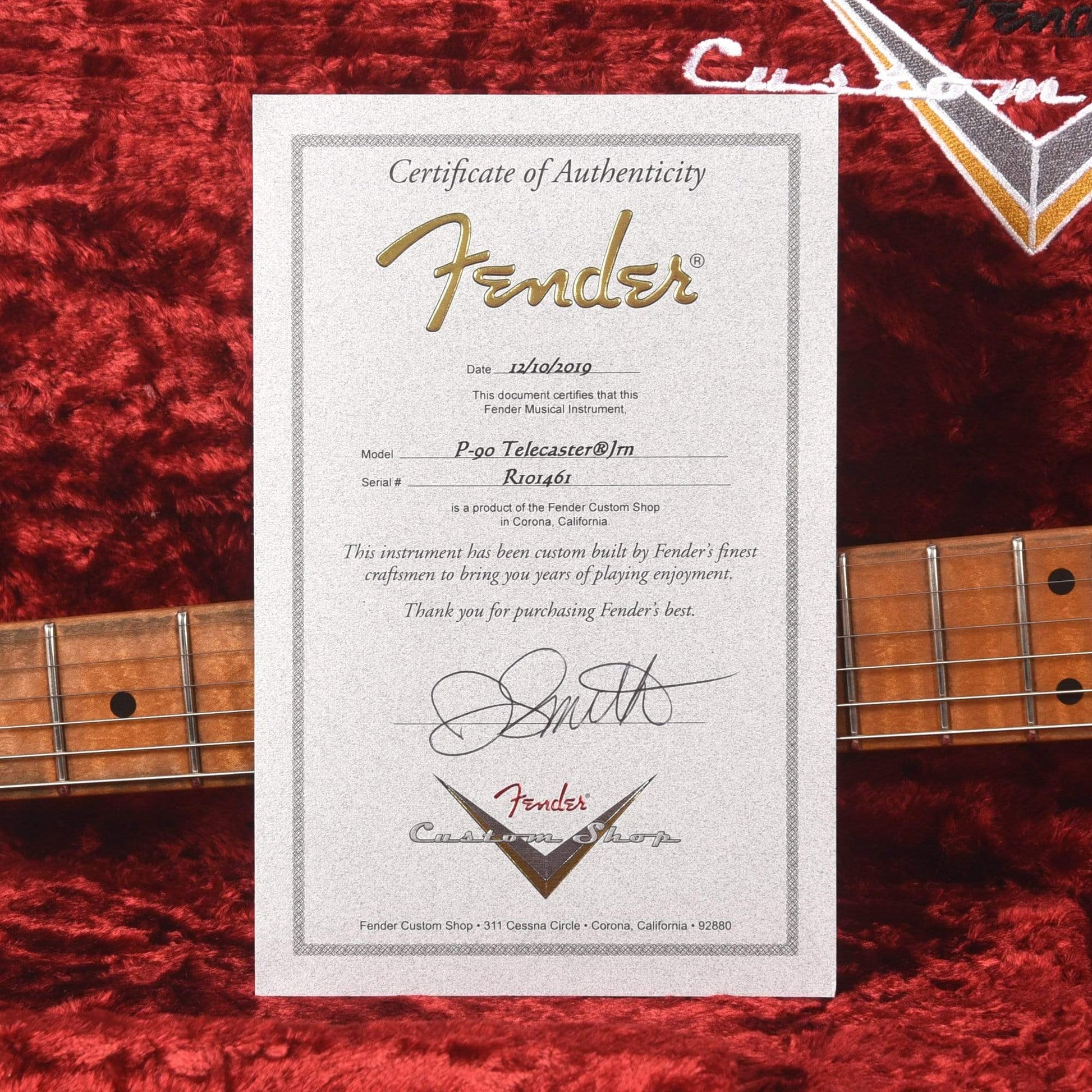 Fender Custom Shop P-90 Telecaster Journeyman Relic Baltic Blue/Transparent Walnut Back Master Built by Jason Smith Electric Guitars / Solid Body