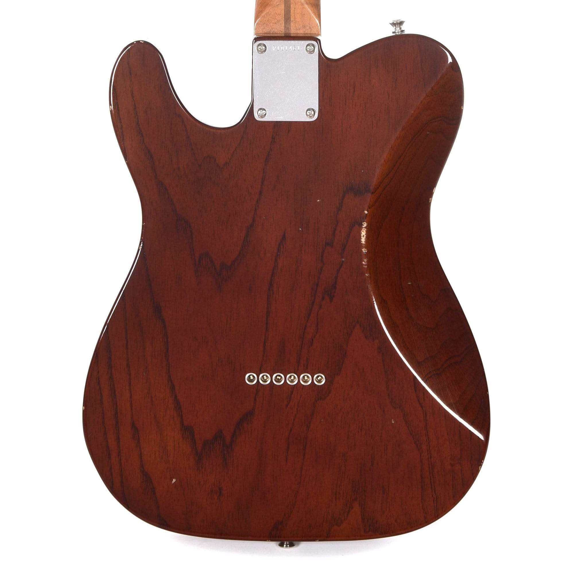 Fender Custom Shop P-90 Telecaster Journeyman Relic Baltic Blue/Transparent Walnut Back Master Built by Jason Smith Electric Guitars / Solid Body