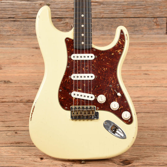 Fender Custom Shop Paul Waller Masterbuilt '60 Stratocaster Journeyman Relic Vintage White 2022 Electric Guitars / Solid Body