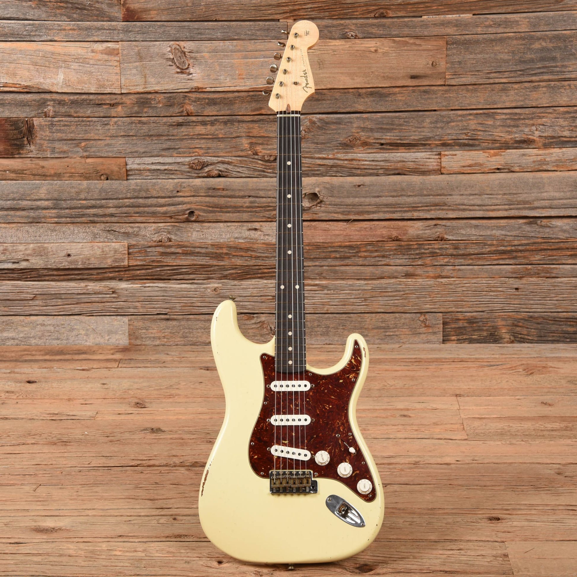 Fender Custom Shop Paul Waller Masterbuilt '60 Stratocaster Journeyman Relic Vintage White 2022 Electric Guitars / Solid Body