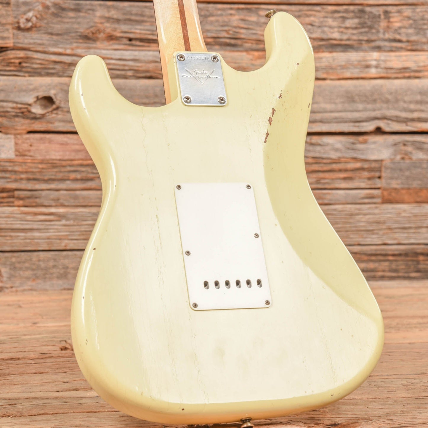 Fender Custom Shop Paul Waller Masterbuilt '60 Stratocaster Journeyman Relic Vintage White 2022 Electric Guitars / Solid Body
