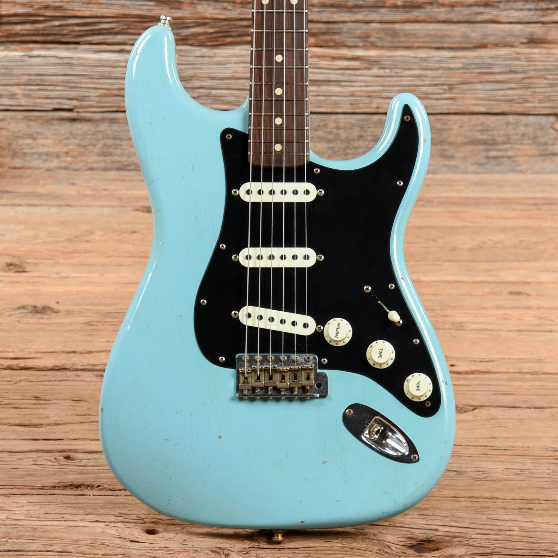 Fender Custom Shop Post Modern Stratocaster Journeyman Relic Daphne Blue 2017 Electric Guitars / Solid Body