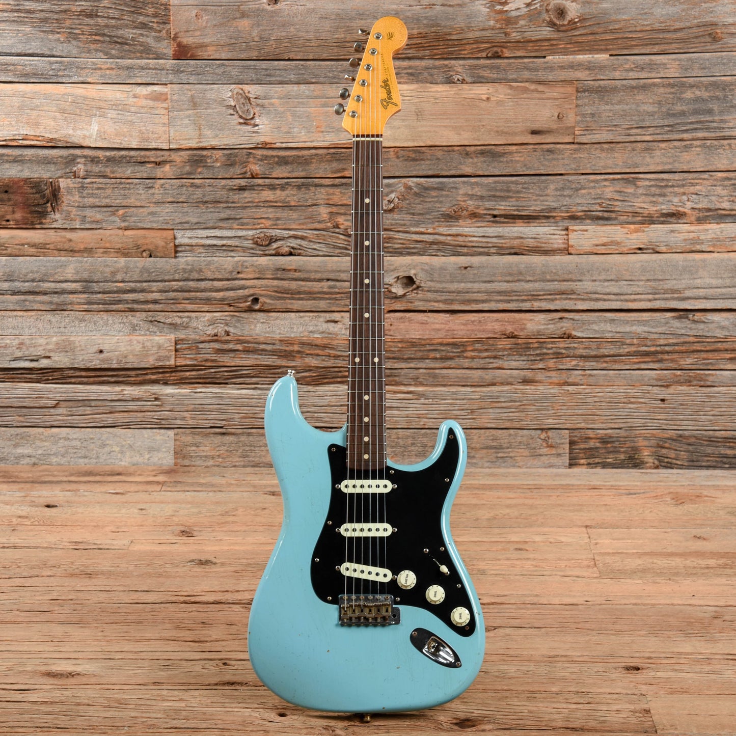 Fender Custom Shop Post Modern Stratocaster Journeyman Relic Daphne Blue 2017 Electric Guitars / Solid Body