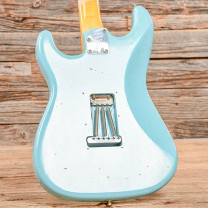 Fender Custom Shop Post Modern Stratocaster Journeyman Relic Daphne Blue 2017 Electric Guitars / Solid Body