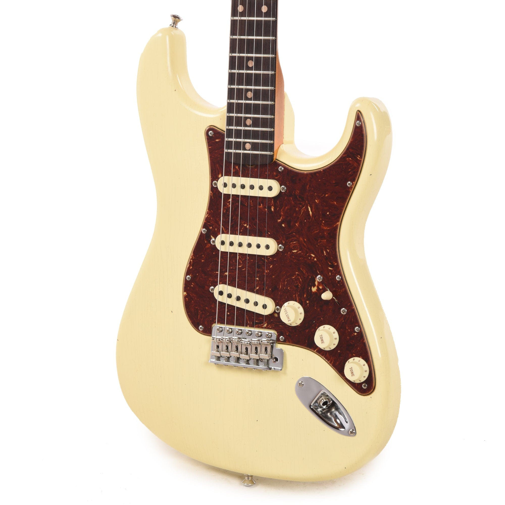 Fender Custom Shop Postmodern Stratocaster Journeyman Aged Vintage White w/Closet Classic Hardware Electric Guitars / Solid Body