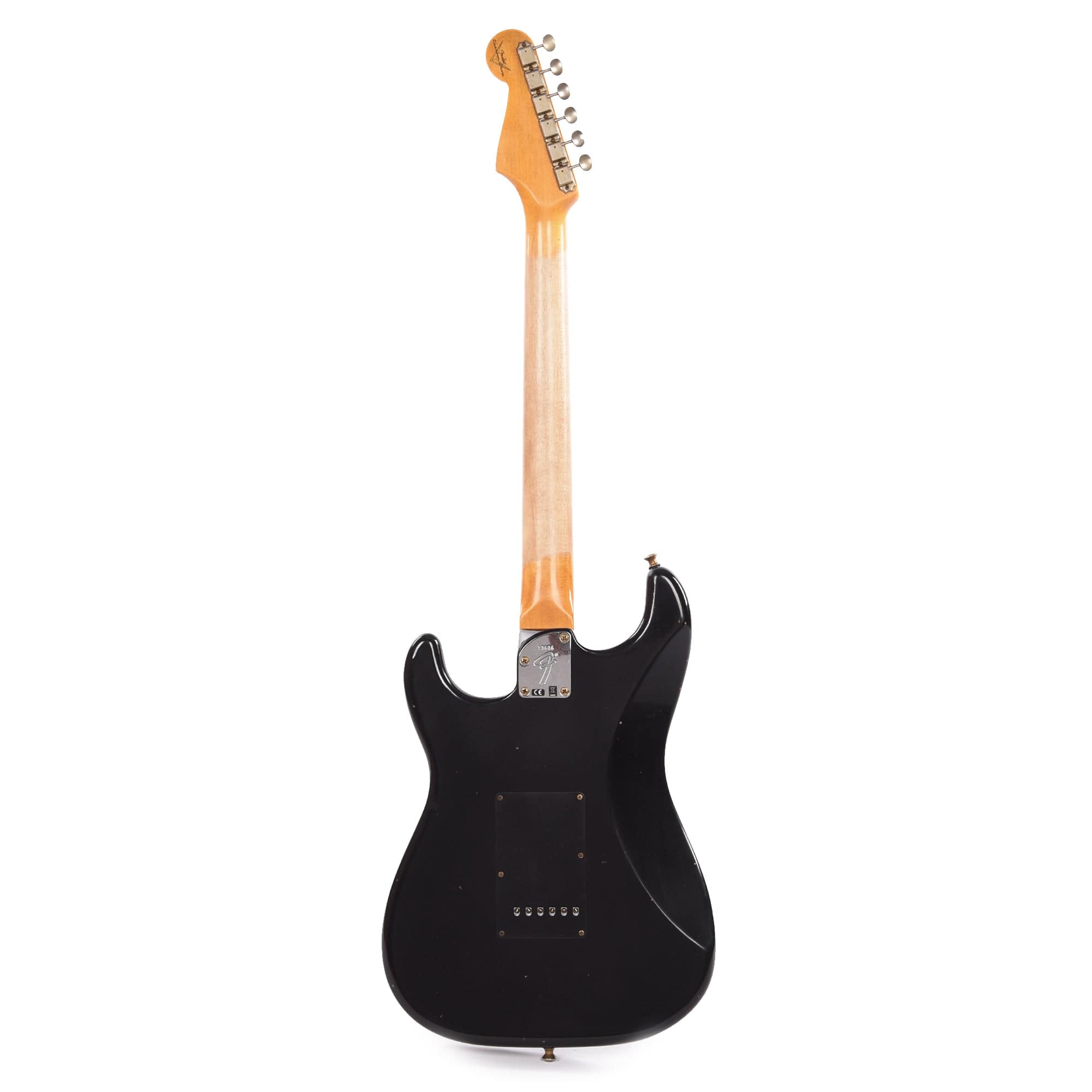 Fender Custom Shop Postmodern Stratocaster Journeyman Relic Aged Black Electric Guitars / Solid Body