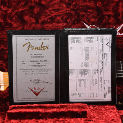Fender Custom Shop Postmodern Stratocaster Journeyman Relic Aged Black Electric Guitars / Solid Body