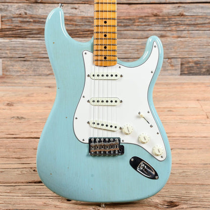 Fender Custom Shop Postmodern Stratocaster Journeyman Relic Aged Daphne Blue 2019 Electric Guitars / Solid Body