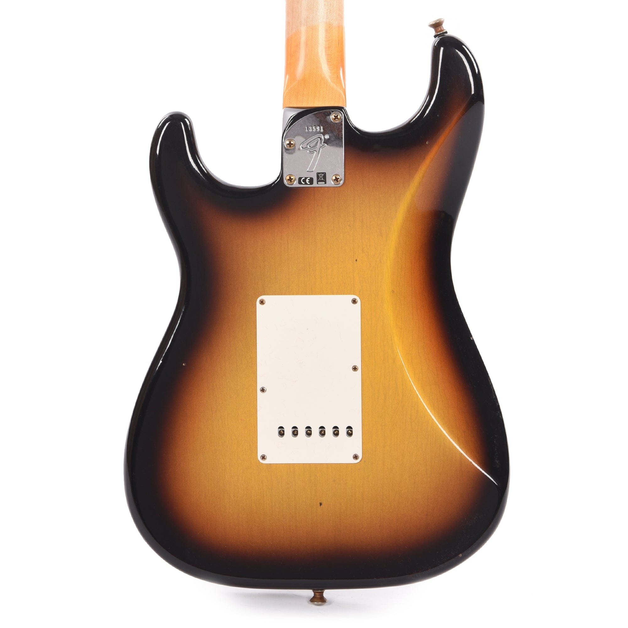 Fender Custom Shop Postmodern Stratocaster Journeyman Relic Bleached 3-Color Sunburst Electric Guitars / Solid Body