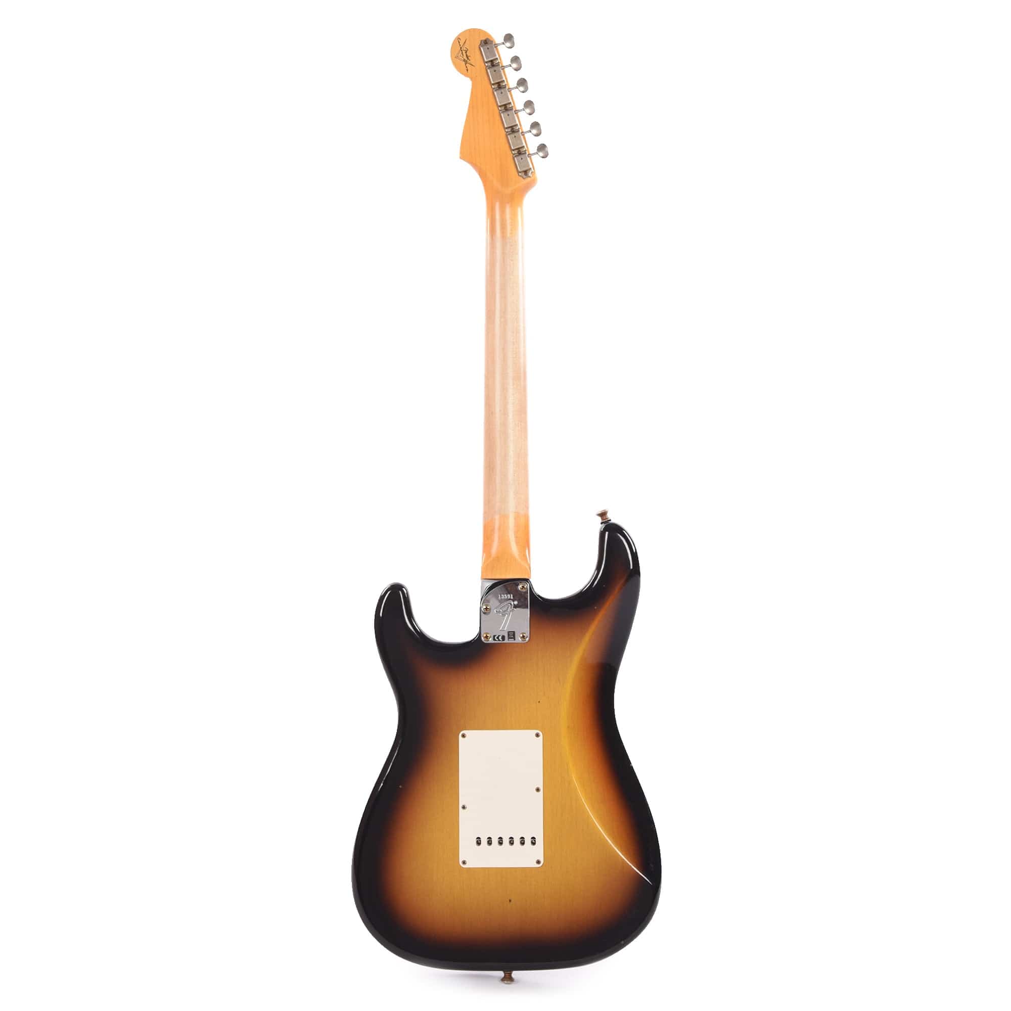 Fender Custom Shop Postmodern Stratocaster Journeyman Relic Bleached 3-Color Sunburst Electric Guitars / Solid Body