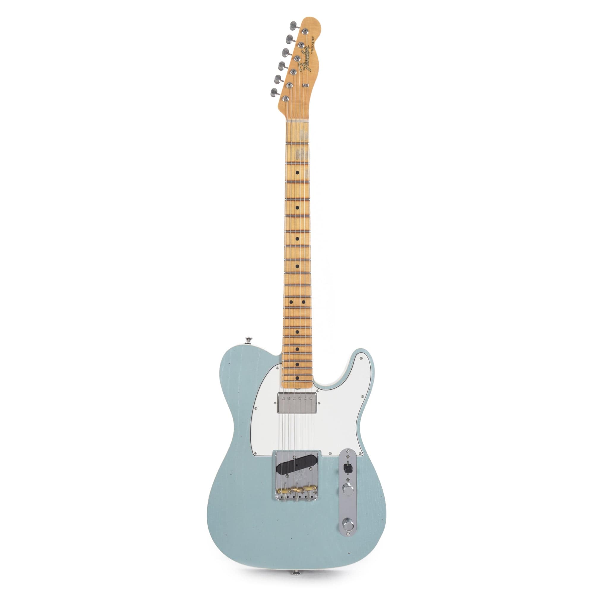Fender Custom Shop Postmodern Telecaster Journeyman Aged Firemist Silver w/CC Hardware Electric Guitars / Solid Body