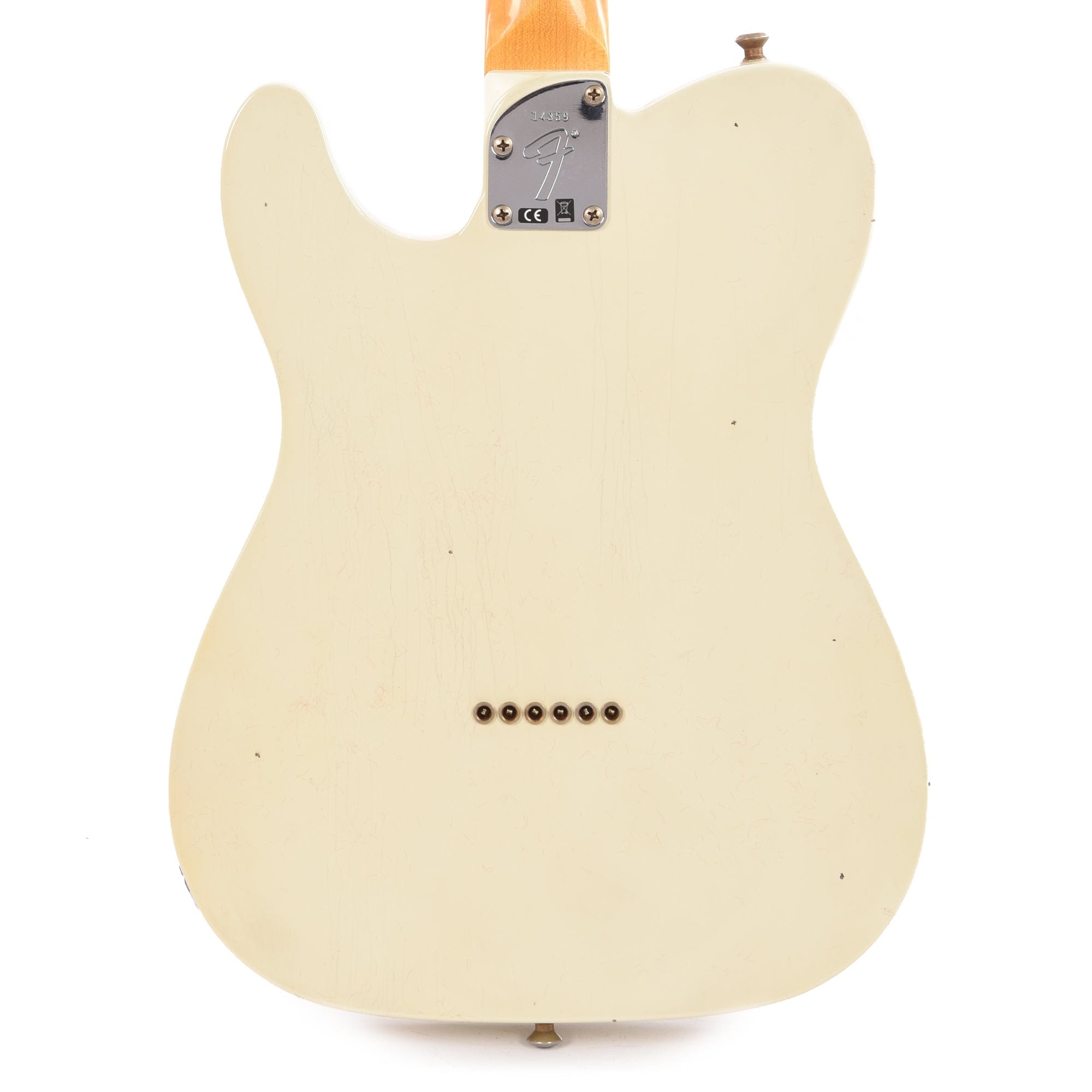 Fender Custom Shop Postmodern Telecaster Journeyman Relic Aged India Ivory Electric Guitars / Solid Body