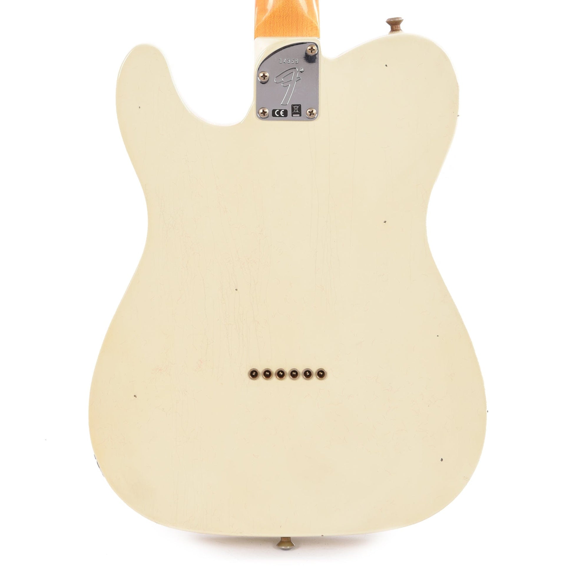 Fender Custom Shop Postmodern Telecaster Journeyman Relic Aged India Ivory Electric Guitars / Solid Body